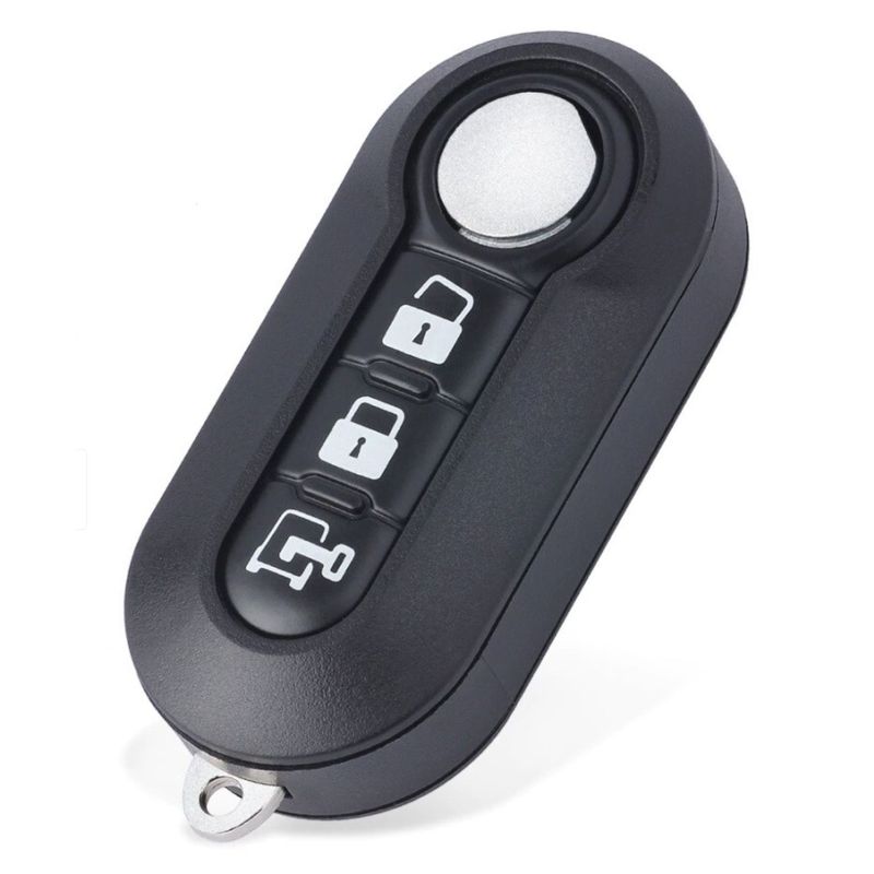Auto si Moto - Electronice auto - Accesorii electronice auto - Carcasa Cheie Auto Techstar cu 3 butoane, compatibila Fiat Autoutilitara, Fiat Ducato, Fiat 500, Citroen Jumper - Infinity.ro