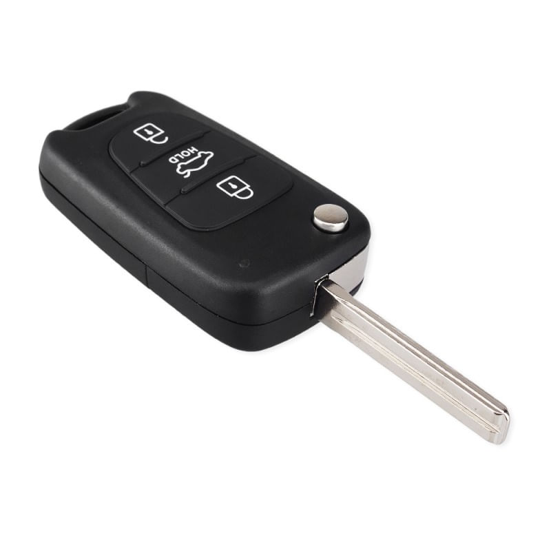 Auto si Moto - Electronice auto - Accesorii electronice auto - Carcasa Cheie Auto Techstar® Hyundai I30, Elantra, Santa Fe, Accent, 3 Butoane - Infinity.ro