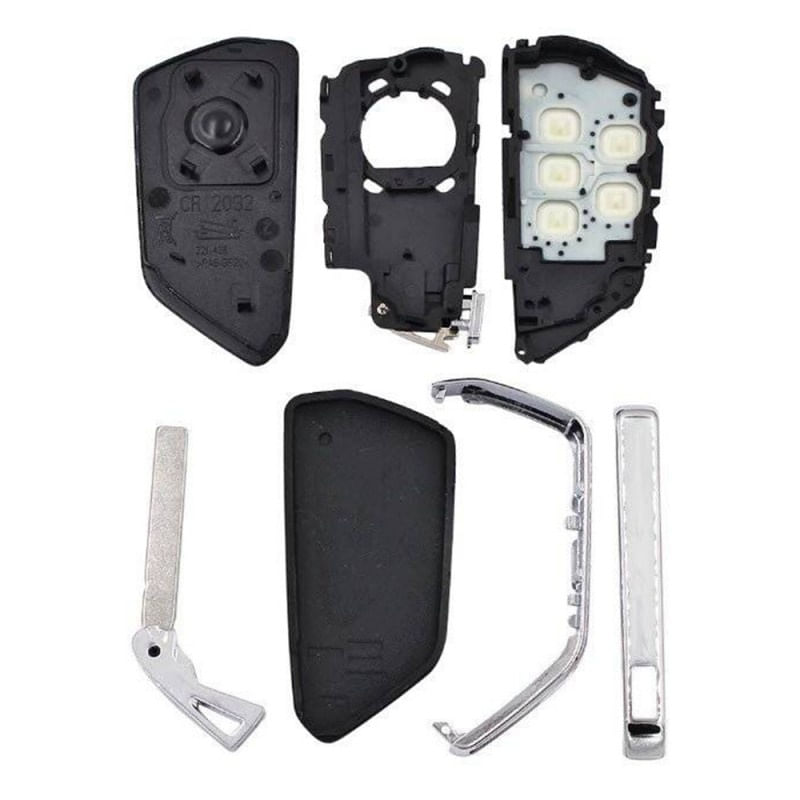 Auto si Moto - Electronice auto - Accesorii electronice auto - Carcasa cheie auto Techstar® pentru Telecomanda Inteligenta, compatibila cu VW Golf MK8, Polo, Tiguan, Skoda Superb - Infinity.ro