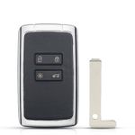 Auto si Moto - Electronice auto - Accesorii electronice auto - Carcasa Cheie Auto Techstar® Renault, Megane, Talisman, Kadjar, Espace, 4 Butoane, Cu Lama - Infinity.ro