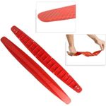 Auto si Moto - Piese auto si accesorii - Caroserie - Alte accesorii caroserie - Set Banda Protectie Techstar®, Design Pentru Usa, Prag, Bara, Model Auto Universal din Cauciuc, Rosu - Infinity.ro