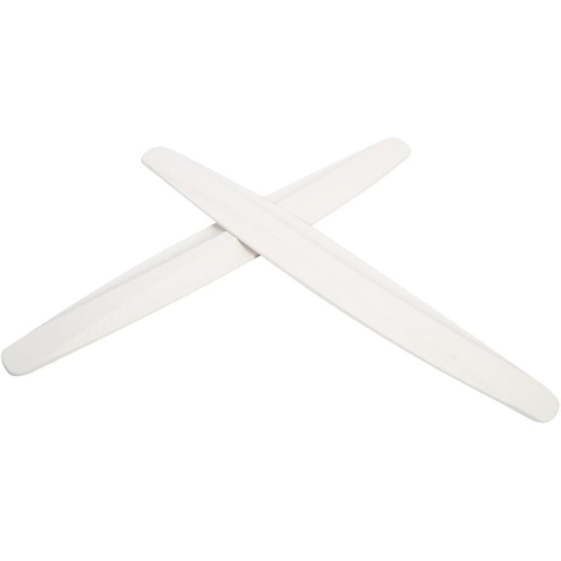 Auto si Moto - Piese auto si accesorii - Caroserie - Alte accesorii caroserie - Set Banda Protectie Techstar®, Design Pentru Usa, Prag, Bara, Model Auto Universal din Cauciuc, Alb - Infinity.ro