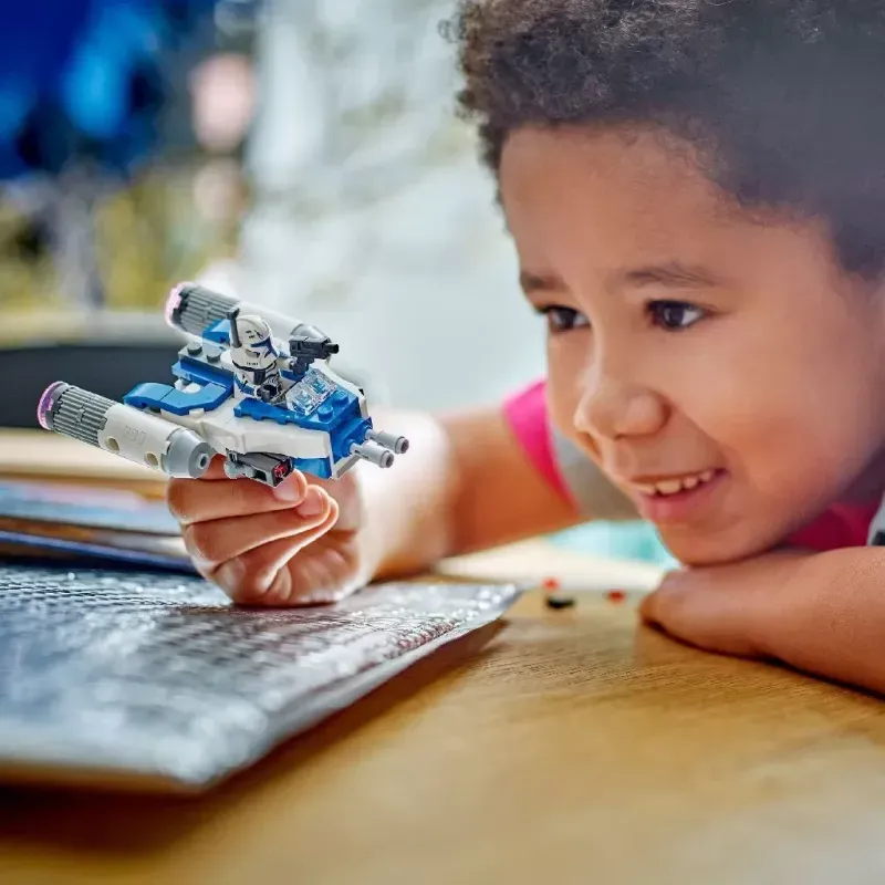 Jucarii, Copii si Bebe - Jucarii si jocuri - Seturi de constructie si cuburi - Seturi de constructie - Lego star wars tm micronava de lupta y-wing a capitanului rex 75391 - Infinity.ro