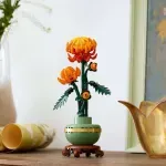 Jucarii, Copii si Bebe - Jucarii si jocuri - Seturi de constructie si cuburi - Seturi de constructie - Lego botanical collection crizantema 10368 - Infinity.ro