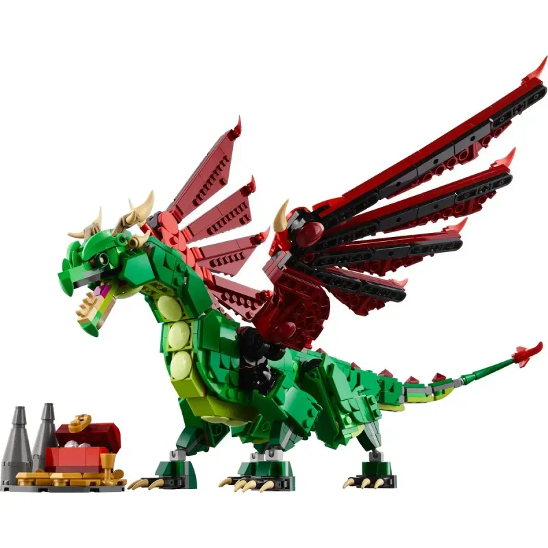 Jucarii, Copii si Bebe - Jucarii si jocuri - Seturi de constructie si cuburi - Seturi de constructie - Lego creator dragon medieval 31161 - Infinity.ro