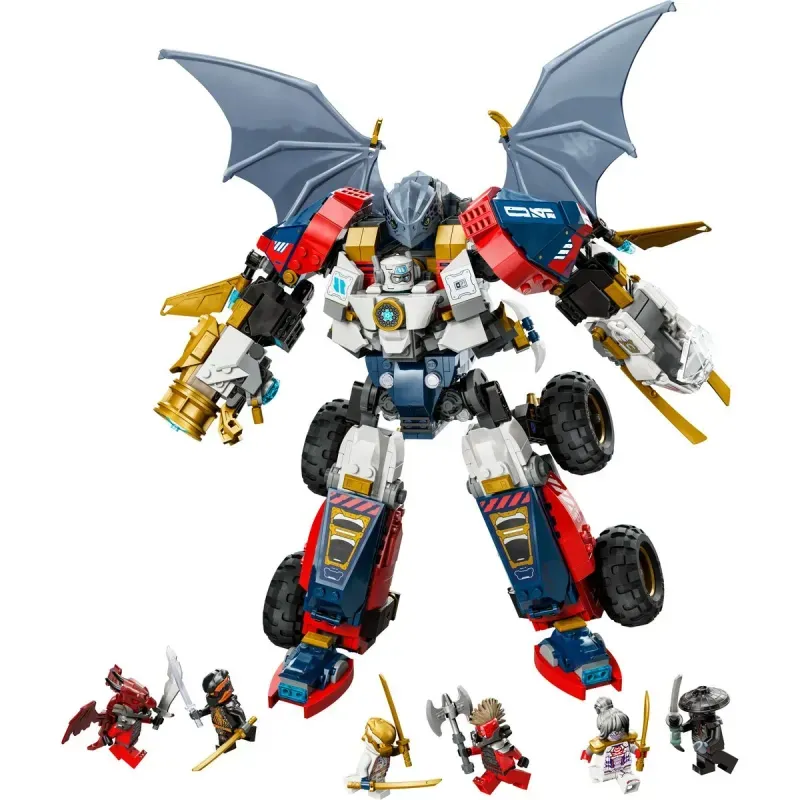 Jucarii, Copii si Bebe - Jucarii si jocuri - Seturi de constructie si cuburi - Seturi de constructie - Lego ninjago ultrarobotul combinat al lui zane 71834 - Infinity.ro