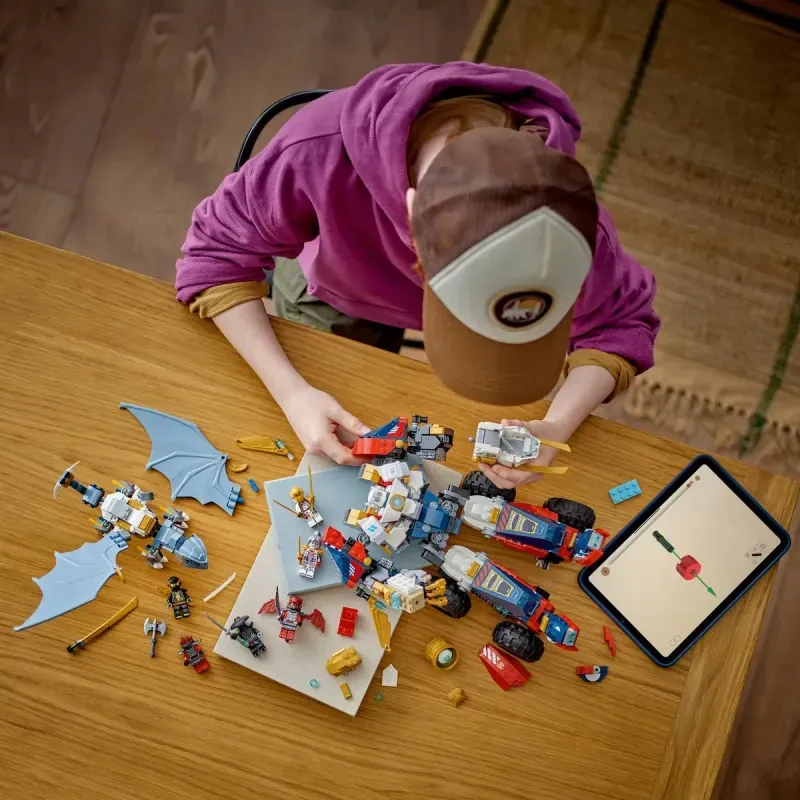 Jucarii, Copii si Bebe - Jucarii si jocuri - Seturi de constructie si cuburi - Seturi de constructie - Lego ninjago ultrarobotul combinat al lui zane 71834 - Infinity.ro