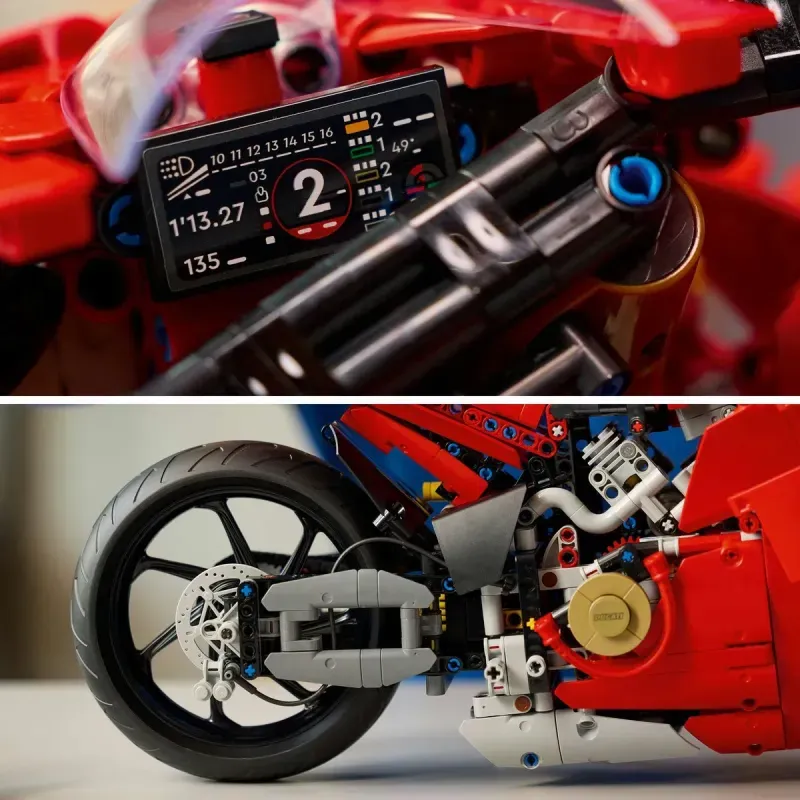 Jucarii, Copii si Bebe - Jucarii si jocuri - Seturi de constructie si cuburi - Seturi de constructie - Lego technic motocicleta ducati panigale v4 s 42202 - Infinity.ro