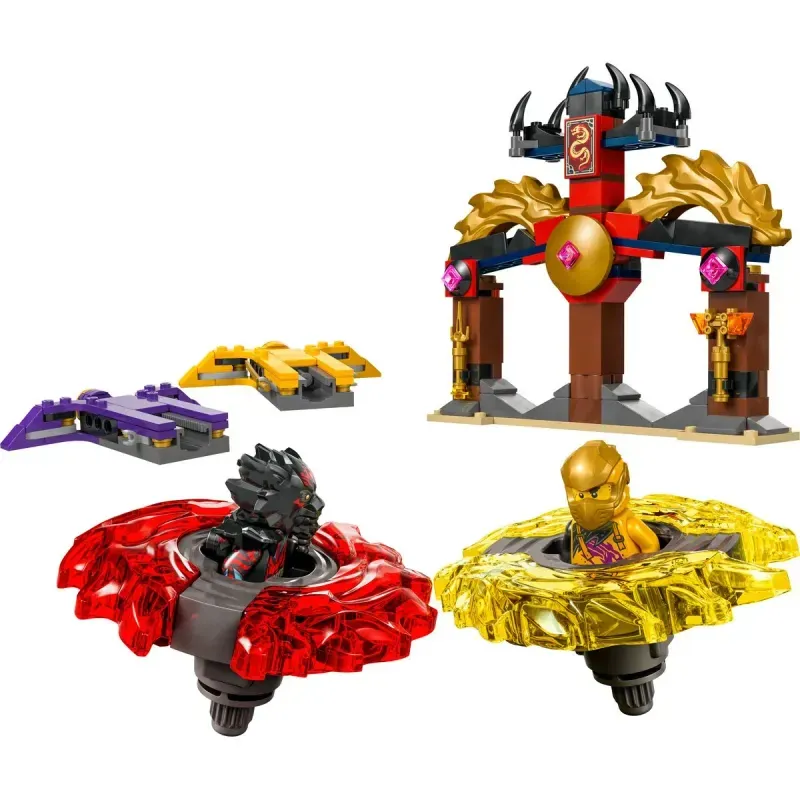 Jucarii, Copii si Bebe - Jucarii si jocuri - Seturi de constructie si cuburi - Seturi de constructie - Lego ninjago pachet de lupta cu dragoni spinjitzu 71826 - Infinity.ro