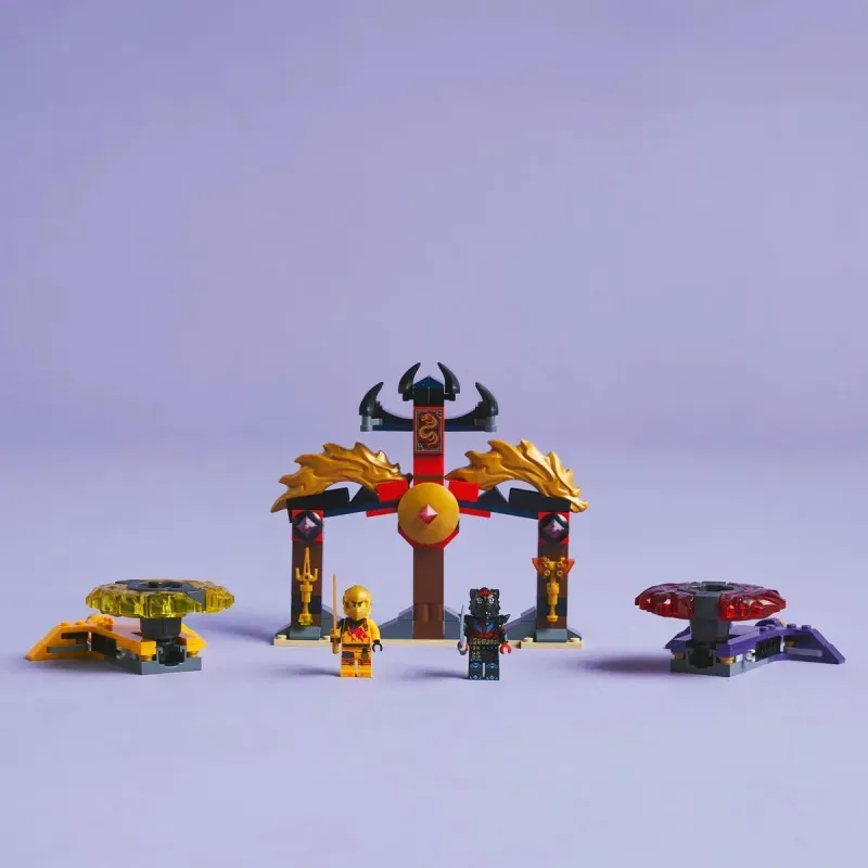 Jucarii, Copii si Bebe - Jucarii si jocuri - Seturi de constructie si cuburi - Seturi de constructie - Lego ninjago pachet de lupta cu dragoni spinjitzu 71826 - Infinity.ro