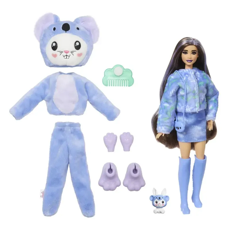 Jucarii, Copii si Bebe - Jucarii si jocuri - Papusi si accesorii - Papusi - Barbie papusa barbie cutie reveal iepuras urs koala - Infinity.ro