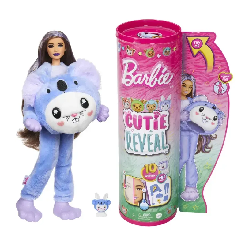 Jucarii, Copii si Bebe - Jucarii si jocuri - Papusi si accesorii - Papusi - Barbie papusa barbie cutie reveal iepuras urs koala - Infinity.ro