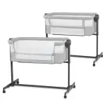 Casa si Gradina - Mobilier - Mobilier copii - Patuturi copii - Patut co-sleeper kinderkraft neste up 2, gri deschis - Infinity.ro