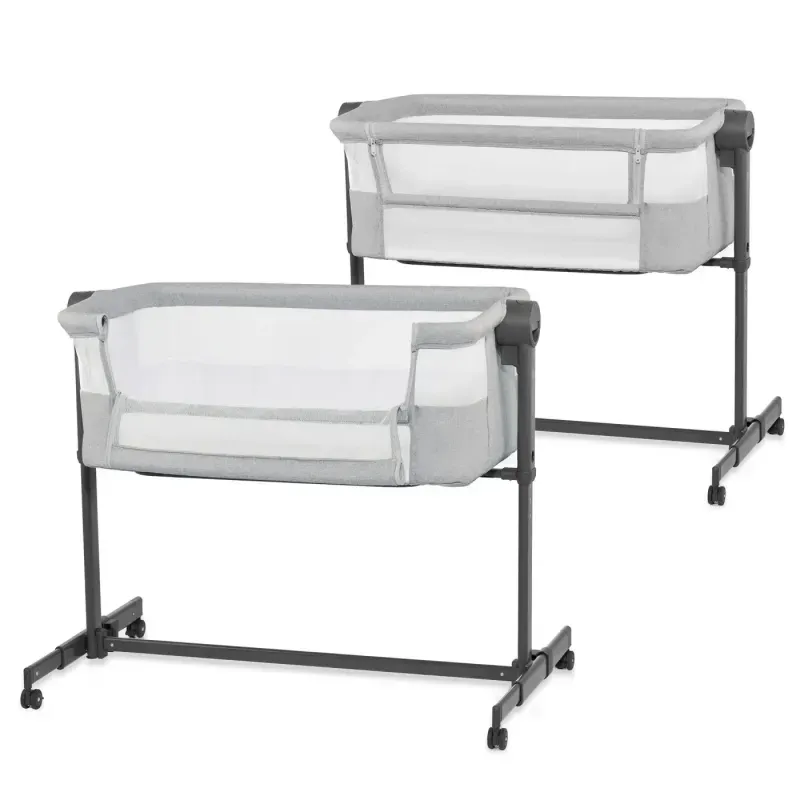 Casa si Gradina - Mobilier - Mobilier copii - Patuturi copii - Patut co-sleeper kinderkraft neste up 2, gri deschis - Infinity.ro