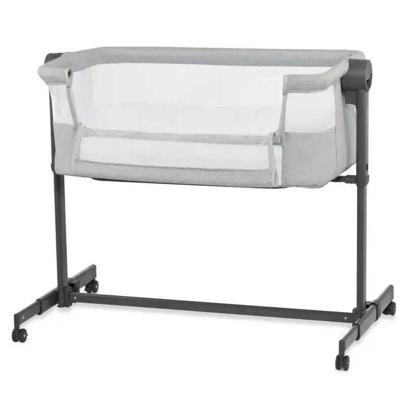 Casa si Gradina - Mobilier - Mobilier copii - Patuturi copii - Patut co-sleeper kinderkraft neste up 2, gri deschis - Infinity.ro
