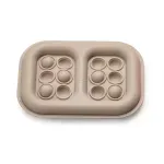 Jucarii, Copii si Bebe - Hrana si alaptare - Biberoane, suzete si accesorii hranire - Articole hranire bebelusi - Set 2 pastile racire pop-up, melii, pink-grey - Infinity.ro