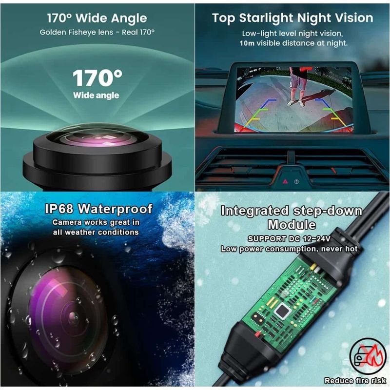 Auto si Moto - Electronice auto - Camere auto si DVR - Camera Marsarier Montaj la Manerul de la Portbagaj BMW Seria 3, 5, F10, F15, F16, F30, F31, F32, F34, F36, F25, F26 F48 - Infinity.ro