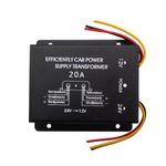 Auto si Moto - Reparatii si depanare - Invertoare auto - Convertor Coborator de Tensiune 24V-12V 20A 240W Solutia Fiabila pentru Alimentarea Dispozitivelor din Rulota si Camion - Infinity.ro