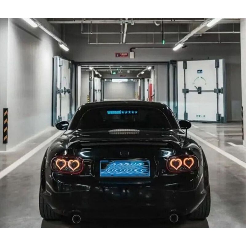 Auto si Moto - Intretinere auto - Stickere auto - Sticker Electric LED Auto, Wanted, Culoare Albastru pentru Parbriz, Luneta, Geamuri Laterale AutoREY® - Infinity.ro
