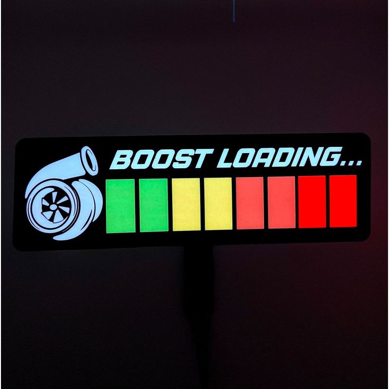 Auto si Moto - Intretinere auto - Stickere auto - Sticker Electric LED Auto, Boost Loading cu multiple animatii - Infinity.ro