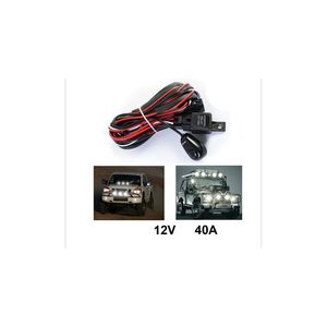 Instalatie Cablaj cu Buton si Releu, pentru Proiector Led si Led Bar