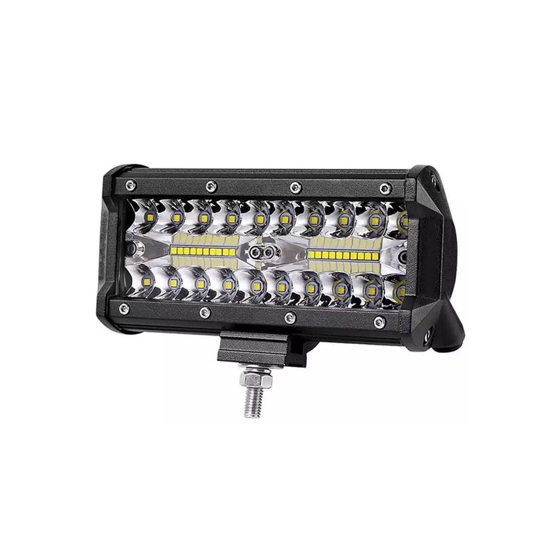 Auto si Moto - Piese auto si accesorii - Caroserie - Faruri, stopuri si proiectoare - Proiector LED Bar 120W Offroad SUV ATV Camion Utilaj - Infinity.ro