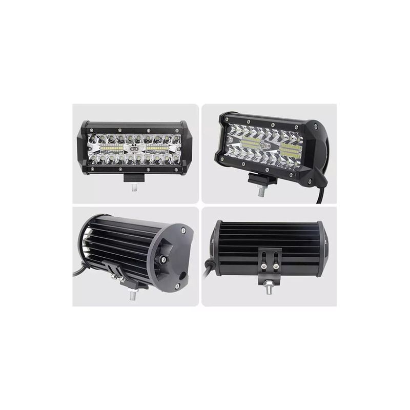 Auto si Moto - Piese auto si accesorii - Caroserie - Faruri, stopuri si proiectoare - Proiector LED Bar 120W Offroad SUV ATV Camion Utilaj - Infinity.ro