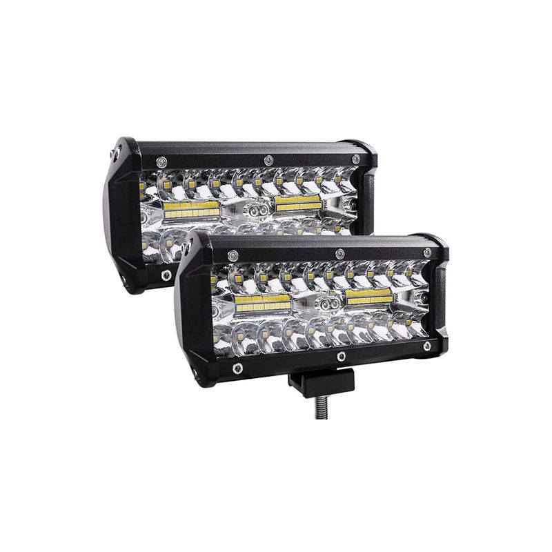 Auto si Moto - Piese auto si accesorii - Caroserie - Faruri, stopuri si proiectoare - Proiector LED Bar 120W Offroad SUV ATV Camion Utilaj - Infinity.ro