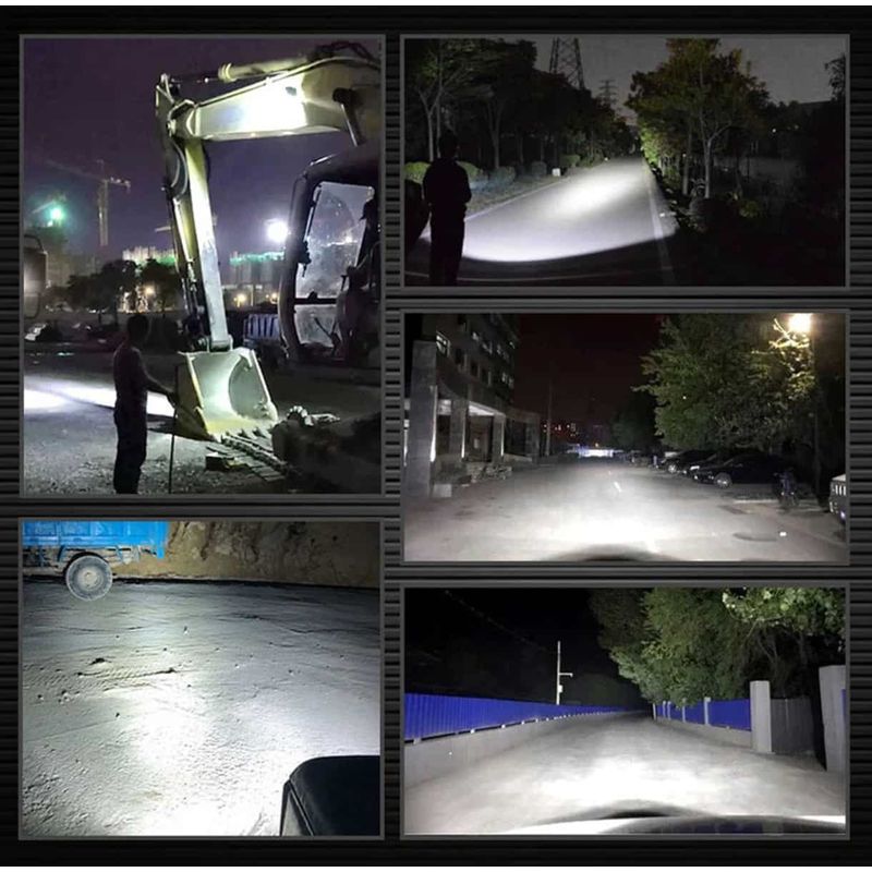 Auto si Moto - Piese auto si accesorii - Caroserie - Faruri, stopuri si proiectoare - Proiector LED Off-Road cu Lupa 3 inch 3200LM, 2 Culori 6000K Alb/3500K Galben, IP68, ATV, SUV, Camion, Rezistent la Apa - Infinity.ro