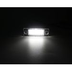 Auto si Moto - Piese auto si accesorii - Caroserie - Faruri, stopuri si proiectoare - Set 2 lampi numar LED pentru VW Touran, Caddy, Golf 5 Plus, Passat B5.5 Break Transporter Touran Jetta, Skoda MK1,Canbus - Infinity.ro