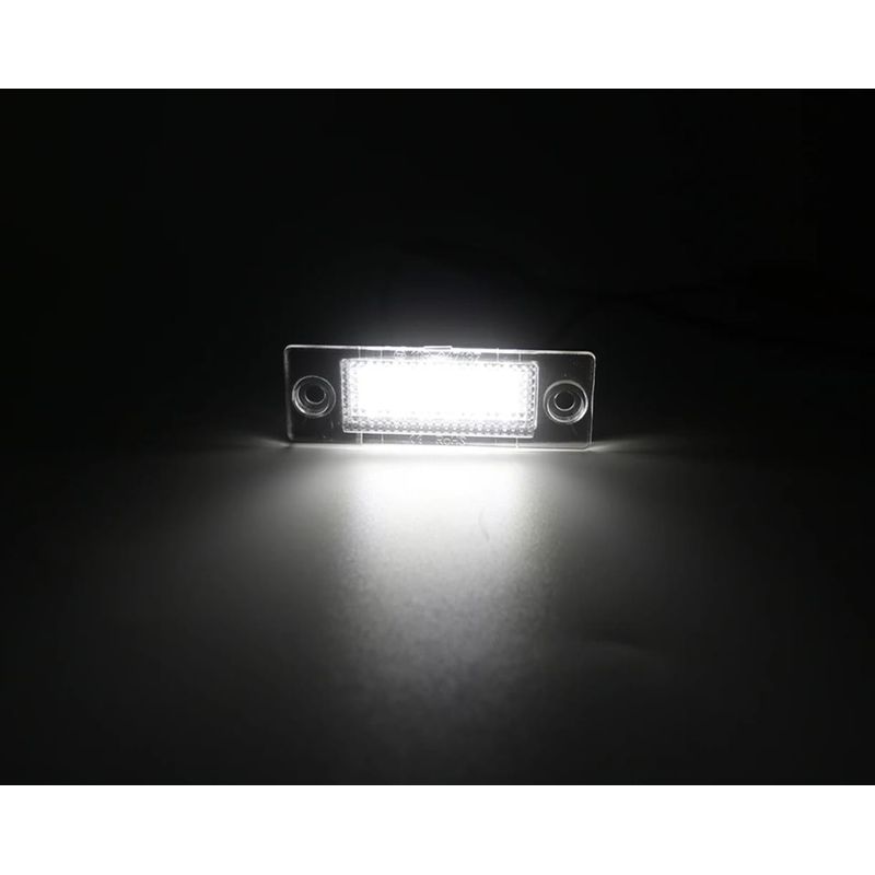 Auto si Moto - Piese auto si accesorii - Caroserie - Faruri, stopuri si proiectoare - Set 2 lampi numar LED pentru VW Touran, Caddy, Golf 5 Plus, Passat B5.5 Break Transporter Touran Jetta, Skoda MK1,Canbus - Infinity.ro