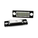 Auto si Moto - Piese auto si accesorii - Caroserie - Faruri, stopuri si proiectoare - Set 2 lampi numar LED pentru VW Touran, Caddy, Golf 5 Plus, Passat B5.5 Break Transporter Touran Jetta, Skoda MK1,Canbus - Infinity.ro