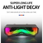 Auto si Moto - Piese auto si accesorii - Caroserie - Faruri, stopuri si proiectoare - Lampa stop LED moto 12V-80V Semnalizare Dinamica, Lumina Frana Rosie, Functie Rainbow, pentru Motociclete ATV-uri - Infinity.ro