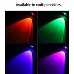 Auto si Moto - Piese auto si accesorii - Caroserie - Faruri, stopuri si proiectoare - Set 2 Proiectoare LED AutoREY®, cu Lupa RGB si Angel Eyes 76mm diametru, Culoare 6000k Alb pentru Auto, Moto, ATV, 12V - Infinity.ro