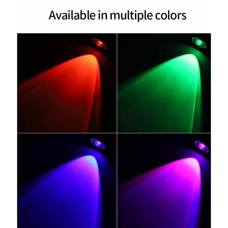 Auto si Moto - Piese auto si accesorii - Caroserie - Faruri, stopuri si proiectoare - Set 2 Proiectoare LED AutoREY®, cu Lupa RGB si Angel Eyes 76mm diametru, Culoare 6000k Alb pentru Auto, Moto, ATV, 12V - Infinity.ro