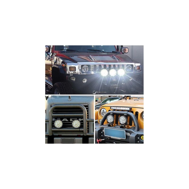 Auto si Moto - Piese auto si accesorii - Caroserie - Faruri, stopuri si proiectoare - Proiector LED auto offroad 27W 12V-24V rotund - Infinity.ro