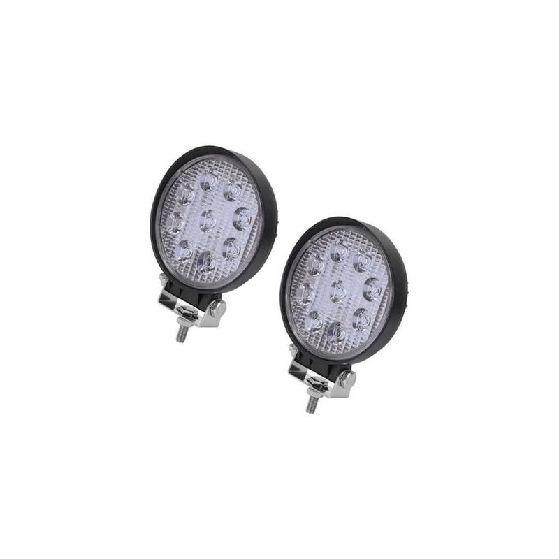 Auto si Moto - Piese auto si accesorii - Caroserie - Faruri, stopuri si proiectoare - Proiector LED auto offroad 27W 12V-24V rotund - Infinity.ro
