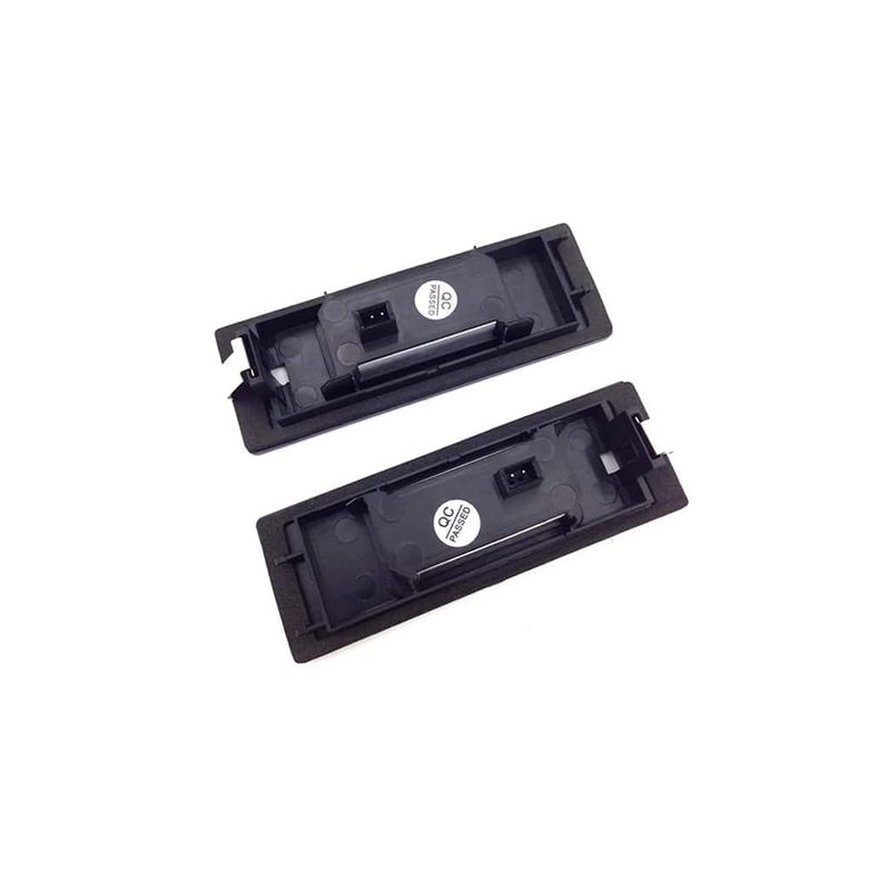 Auto si Moto - Piese auto si accesorii - Caroserie - Faruri, stopuri si proiectoare - Set de 2 lampi numar LED BMW seria 1 E81, E87, F20, F21, Z4 E85, X2 F39, X4 G02, Seria 6 E63, Mini R55, R60 - Infinity.ro