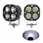 Auto si Moto - Piese auto si accesorii - Caroserie - Faruri, stopuri si proiectoare - Proiector LED Off-Road 40W, 6000K, Lumina Alba, Fascicul Spot, Ideal pentru ATV, SUV, Camioane, Pescuit, Camping, ATV - Infinity.ro