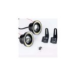 Auto si Moto - Piese auto si accesorii - Caroserie - Faruri, stopuri si proiectoare - Set Proiectoare LED cu Lupa si Angel Eyes Auto Moto - 89mm - Infinity.ro