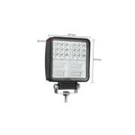 Auto si Moto - Piese auto si accesorii - Caroserie - Faruri, stopuri si proiectoare - Lampa Led Stroboscopica Bicolor Alb si Galben 108W Proiector 12V 24V - Infinity.ro