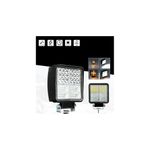 Auto si Moto - Piese auto si accesorii - Caroserie - Faruri, stopuri si proiectoare - Lampa Led Stroboscopica Bicolor Alb si Galben 108W Proiector 12V 24V - Infinity.ro