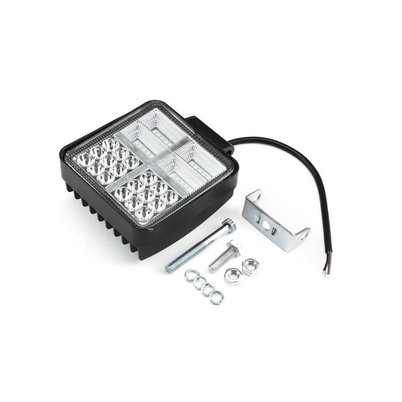 Auto si Moto - Piese auto si accesorii - Caroserie - Faruri, stopuri si proiectoare - Lampa Led Stroboscopica Bicolor Alb si Galben 108W Proiector 12V 24V - Infinity.ro