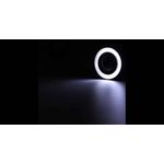 Auto si Moto - Piese auto si accesorii - Caroserie - Faruri, stopuri si proiectoare - Set Proiectoare LED cu Lupa si Angel Eyes Auto Moto - 79mm - Infinity.ro