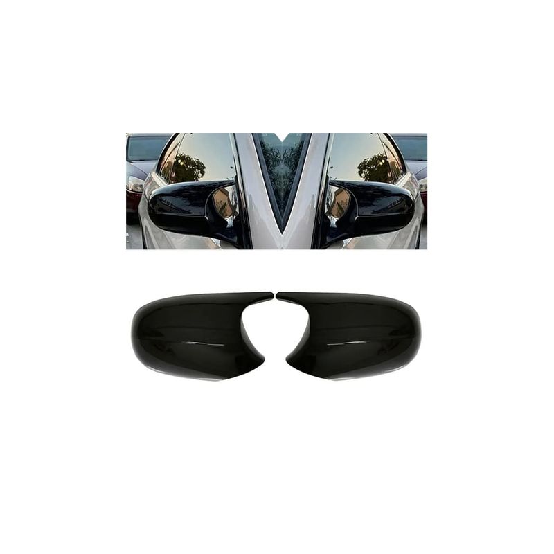 Auto si Moto - Piese auto si accesorii - Caroserie - Oglinzi si accesorii - Set Capace Oglinzi Batman Negre, M Style M3 BMW Seria 3 E90 E91 E92 E93 E87 E88 E81 E82 LCI Facelift, Prinderi Originale - Infinity.ro
