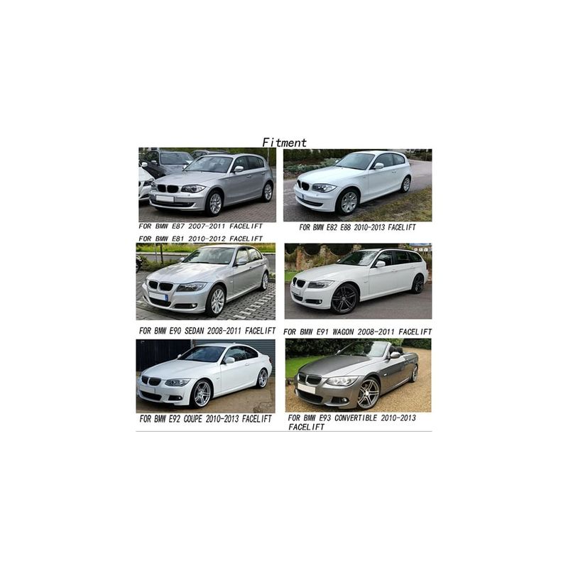 Auto si Moto - Piese auto si accesorii - Caroserie - Oglinzi si accesorii - Set Capace Oglinzi Batman Negre, M Style M3 BMW Seria 3 E90 E91 E92 E93 E87 E88 E81 E82 LCI Facelift, Prinderi Originale - Infinity.ro