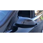 Auto si Moto - Piese auto si accesorii - Caroserie - Oglinzi si accesorii - Capace oglinzi AutoREY ®, compatibile cu BMW seria 3, E90 2005-2007, Negru lucios, Batman Style - Infinity.ro