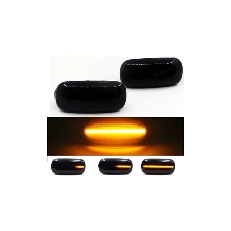 Auto si Moto - Electrice auto - Iluminare si semnalizare - Becuri auto - Set Lampi Semnalizare Laterala aripa Dinamice LED Audi A3/S3/A4/S4/A6/S6 Secventiale - Infinity.ro