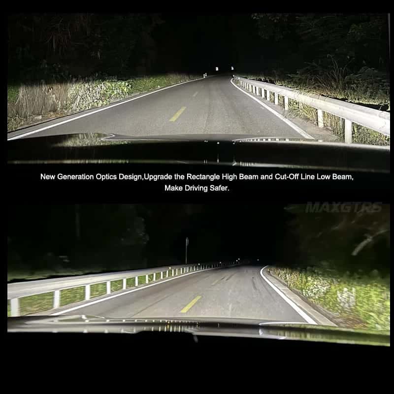 Auto si Moto - Electrice auto - Iluminare si semnalizare - Becuri auto - Set 2 Becuri H7 LED cu Lupa, SUPER CSP, Putere 150W si 27.000 Lumeni, CANBUS Cu cipuri CSP 7035, 6000K Alb Rece - Infinity.ro