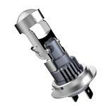 Auto si Moto - Electrice auto - Iluminare si semnalizare - Becuri auto - Set 2 Becuri H7 LED cu Lupa, SUPER CSP, Putere 150W si 27.000 Lumeni, CANBUS Cu cipuri CSP 7035, 6000K Alb Rece - Infinity.ro